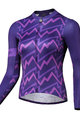 MONTON Langarm Fahrradtrikot für den Sommer - SONIC LADY SUMMER - Lila