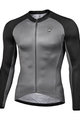 MONTON Langarm Fahrradtrikot für den Sommer - LEJO SUMMER - Grau