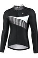 MONTON Langarm Fahrradtrikot für den Winter - LELOI WINTER - Schwarz/Grau