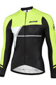 MONTON Langarm Fahrradtrikot für den Winter - SIMPO WINTER - Grün/Schwarz