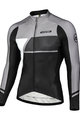 MONTON Langarm Fahrradtrikot für den Winter - SIMPO WINTER - Grau/Schwarz