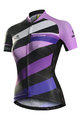 MONTON Kurzarm Fahrradtrikot - DIMENSIONS LADY - Lila/Schwarz