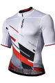 MONTON Kurzarm Fahrradtrikot - FOCUS - Weiß