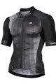 MONTON Kurzarm Fahrradtrikot - FLEETING - Schwarz/Weiß