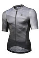 MONTON Kurzarm Fahrradtrikot - ZAWA - Grau/Schwarz
