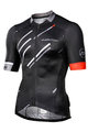 MONTON Kurzarm Fahrradtrikot - COLORE PIOGGIA - Schwarz