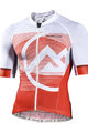 MONTON Kurzarm Fahrradtrikot - MIRAGGIO - Weiß/Rot