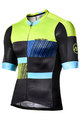 MONTON Kurzarm Fahrradtrikot - CONCRETE JUNGLE - Gelb/Schwarz