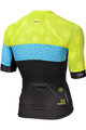 MONTON Kurzarm Fahrradtrikot - CLIMBING FLOWER - Schwarz/Gelb