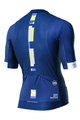 MONTON Kurzarm Fahrradtrikot - MONDRIAN - Blau/Weiß