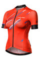 MONTON Kurzarm Fahrradtrikot - COLORE PIOGGIA LADY - Rot