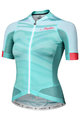 MONTON Kurzarm Fahrradtrikot - FURIOUS WAVES LADY - Türkis
