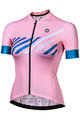 MONTON Kurzarm Fahrradtrikot - HORIZON LADY - Rosa
