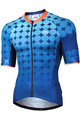 MONTON Kurzarm Fahrradtrikot - RUBBER CHAIN - Blau