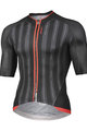 MONTON Kurzarm Fahrradtrikot - GESSATO - Rot/Schwarz