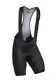 MONTON Kurze Fahrradhose mit Trägern - MOVING - Schwarz