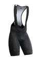 MONTON Kurze Fahrradhose mit Trägern - PURSUIT - Schwarz