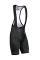 MONTON Kurze Fahrradhose mit Trägern - TRANSCENDENCY LADY - Schwarz