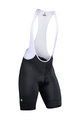 MONTON Kurze Fahrradhose mit Trägern - MOVEMENT LADY - Schwarz