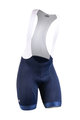 MONTON Kurze Fahrradhose mit Trägern - CAMPRODON - Blau