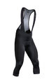 MONTON 3/4 lange Fahrradhose mit Träger  - MOVING - Schwarz