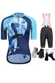 MONTON Fahrrad-Multipack - FLAMINGO LADY - Blau/Schwarz