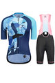 MONTON Fahrrad-Multipack - FLAMINGO LADY - Blau/Schwarz