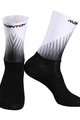 MONTON Klassische Fahrradsocken - HOWAIN MID CALF - Weiß/Schwarz