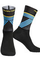 MONTON Klassische Fahrradsocken - GREFFIO - Schwarz/Blau