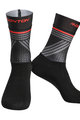 MONTON Klassische Fahrradsocken - GREFFIO - Grau/Schwarz