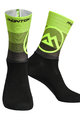MONTON Klassische Fahrradsocken - VALLS - Schwarz/Grün
