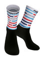 MONTON Klassische Fahrradsocken - SUSTAR - Blau/Schwarz