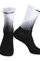 MONTON Klassische Fahrradsocken - HOWAIN 2 - Schwarz/Weiß