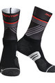 MONTON Klassische Fahrradsocken - GREFFIO 2  - Schwarz/Grau