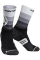 MONTON Klassische Fahrradsocken - VALLS 2  - Weiß/Schwarz