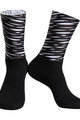 MONTON Klassische Fahrradsocken - BEALI - Weiß/Schwarz