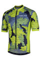 NALINI Kurzarm Fahrradtrikot - AIS CROSS 2.0 MTB - Grau/Gelb