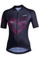 NALINI Kurzarm Fahrradtrikot - AIS CHIC 2.0 LADY - Schwarz/Rosa