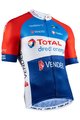 NALINI Kurzarm Fahrradtrikot - DIRECT ENERGIE 2020 - Weiß/Blau/Rot