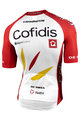 NALINI Kurzarm Fahrradtrikot - COFIDIS 2021 - Weiß/Rot