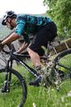 NALINI Langarm Fahrradtrikot für den Sommer - AIS HILL MTB - Schwarz/Grün