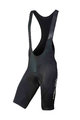 NALINI Kurze Fahrradhose mit Trägern - AHS SQUADRA - Weiß/Schwarz