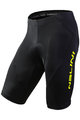 NALINI Fahrradshorts ohne Träger - AHS GRUPPO - Gelb/Schwarz