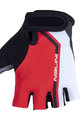 NALINI Fingerlose Fahrradhandschuhe - AIS SALITA  - Weiß/Rot/Schwarz