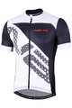 NALINI Kurzarm Fahrradtrikot - AIS VITTORIA 2.0 - Schwarz/Weiß