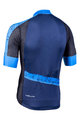 NALINI Kurzarm Fahrradtrikot - AIS VELOCITA 2.0 - Blau/Schwarz