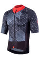 NALINI Kurzarm Fahrradtrikot - AIS STELVIO 2.0 - Rot/Schwarz