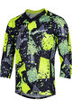 NALINI Langarm Fahrradtrikot für den Sommer - AIS HILL MTB - Schwarz/Gelb