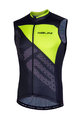 NALINI Ärmelloses Fahrradtrikot - AIS VOLATA 2.0 - Schwarz/Gelb