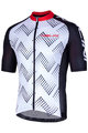NALINI Kurzarm Fahrradtrikot - AIS PODIO 2.0 - Schwarz/Weiß